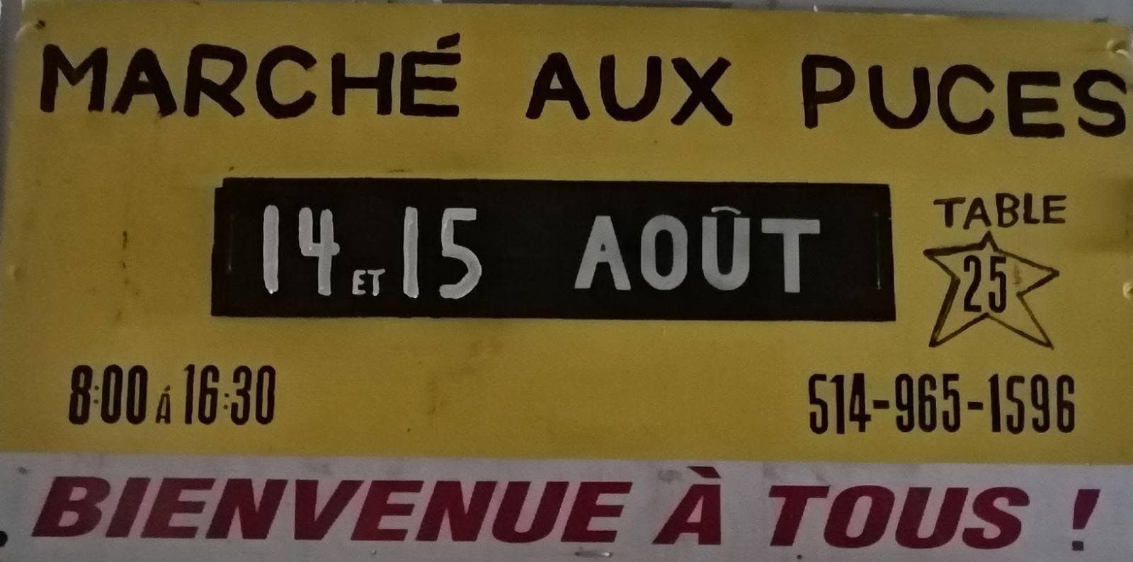 Marche aux puces