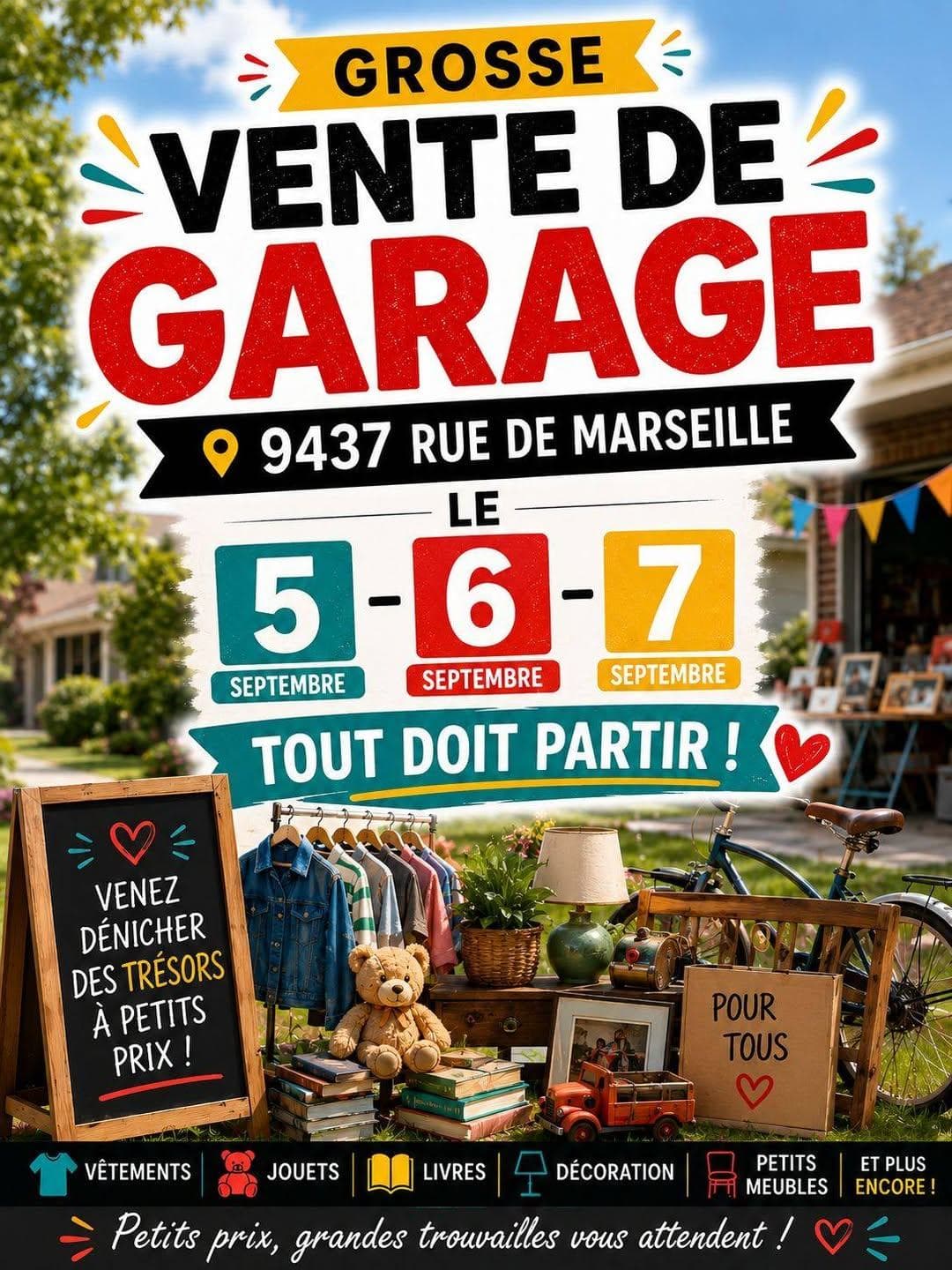 Vente de garage
