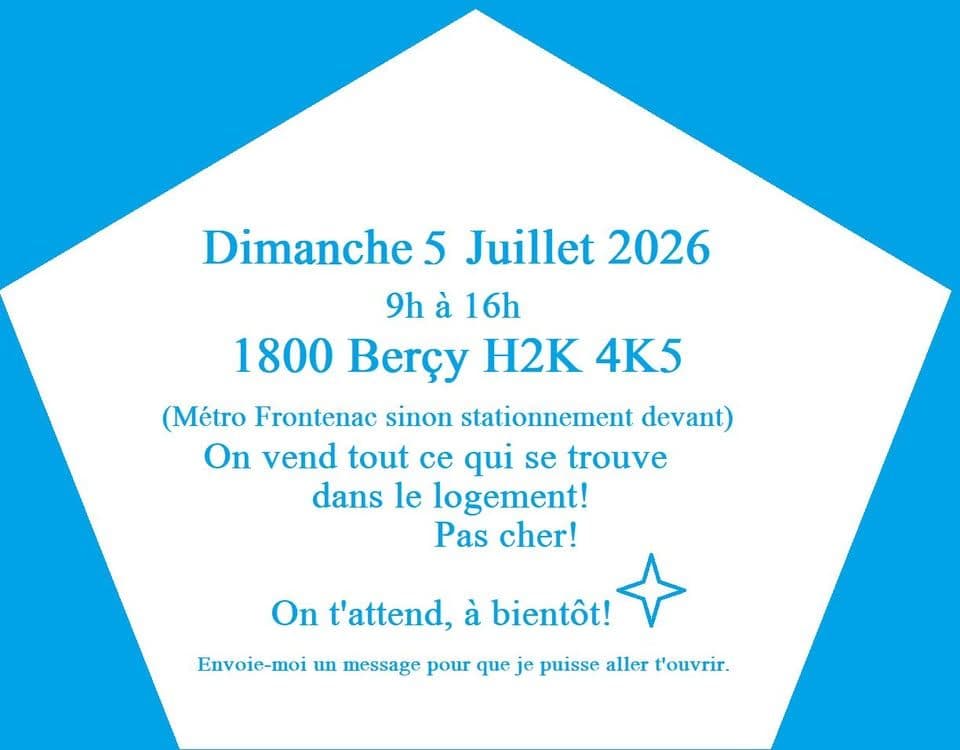 Vide appartement