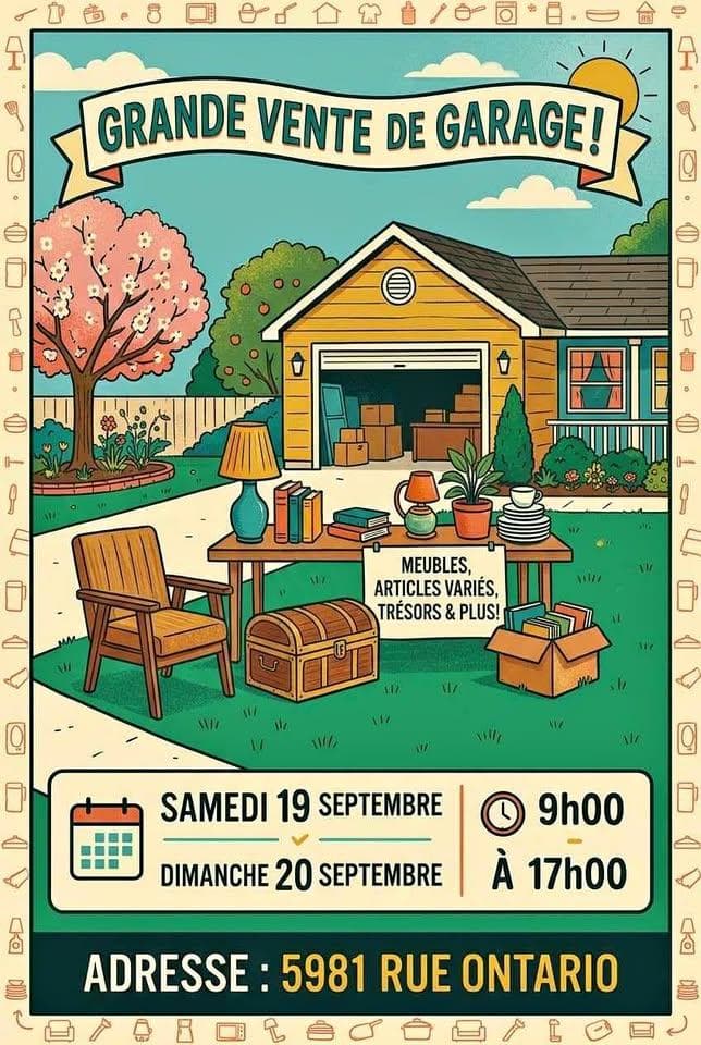 Vente de garage