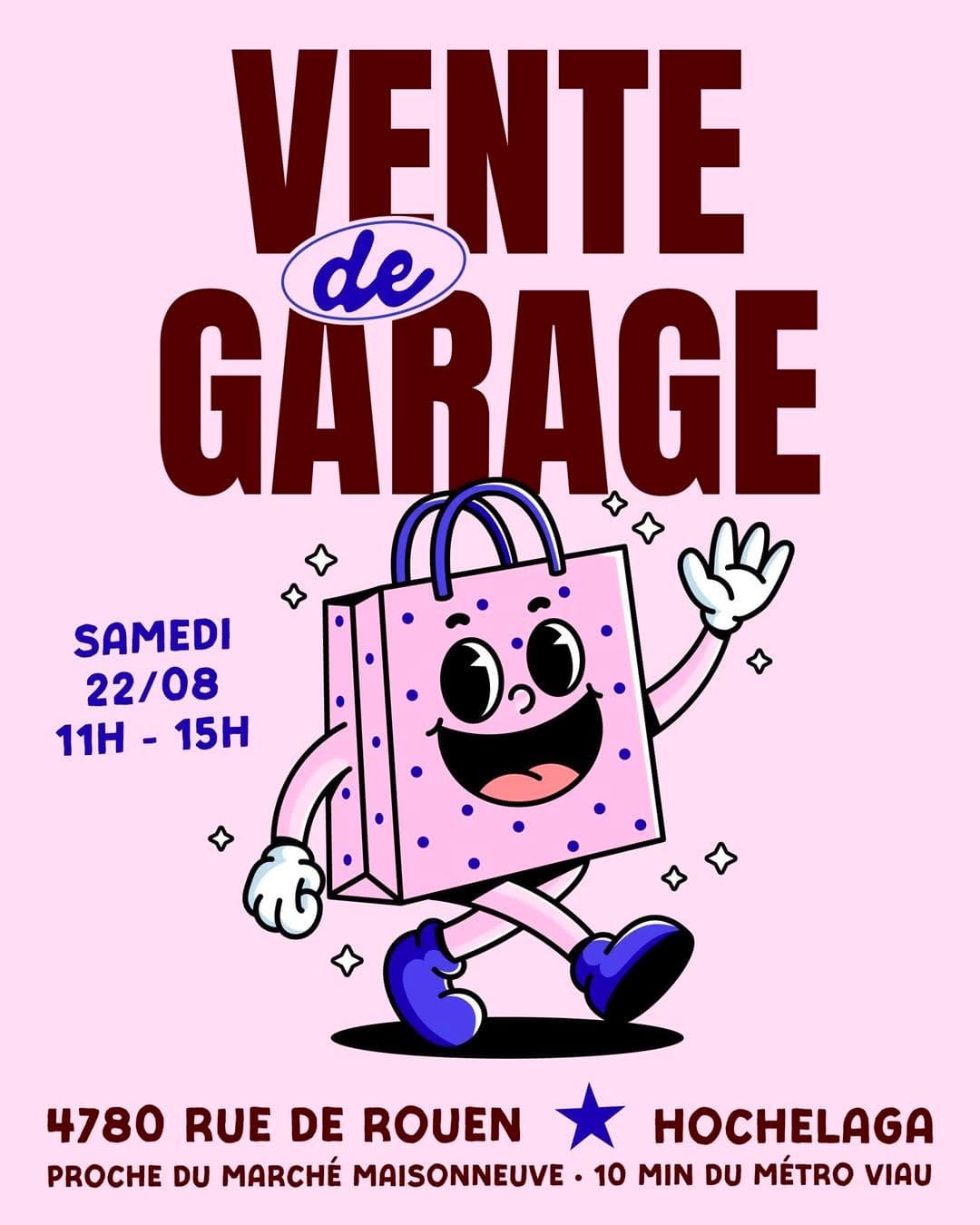 VENTE DE GARAGE À HOCHELAGA !