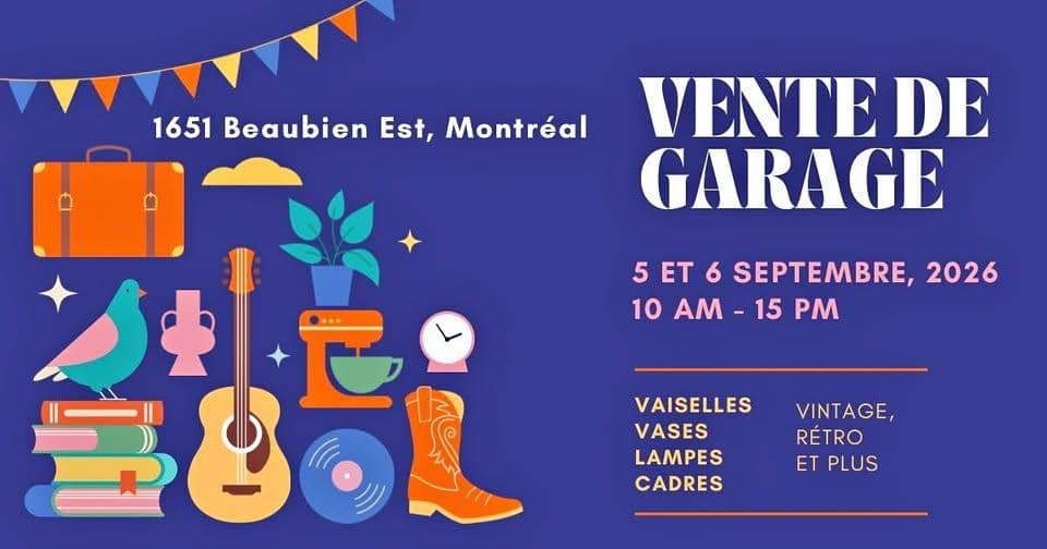 Vente de garage