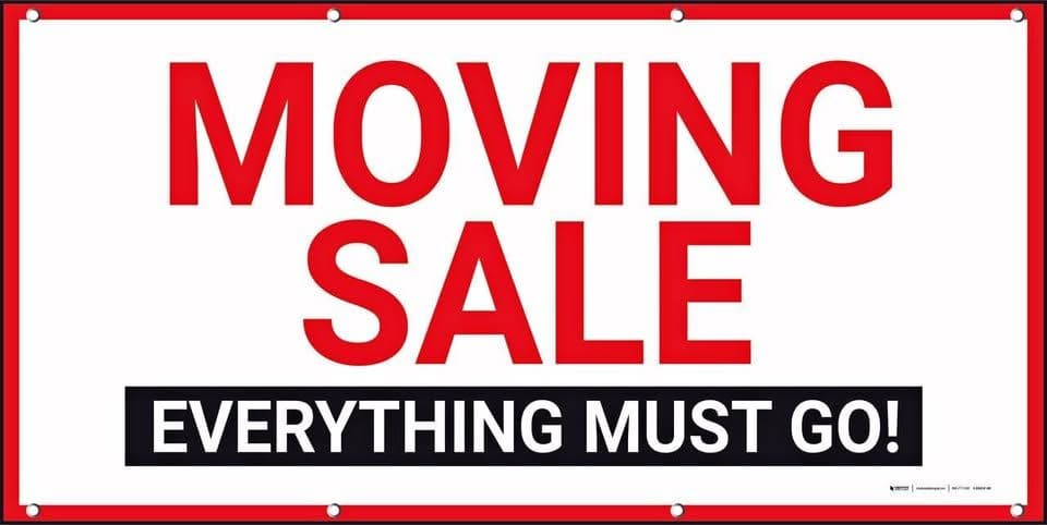 Garage/Moving Sale
