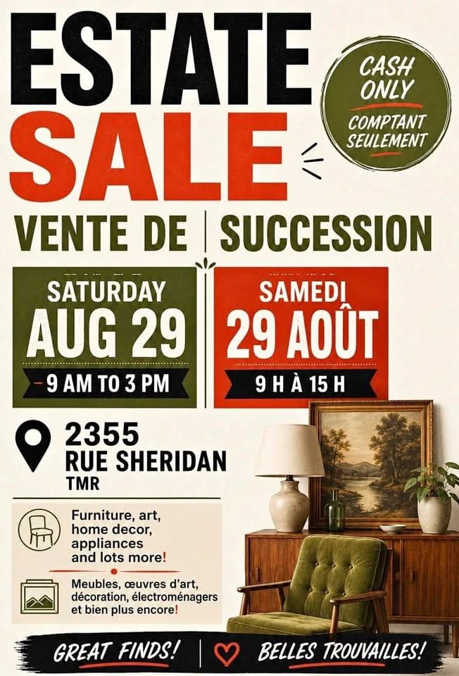 VENTE DE SUCCESSION