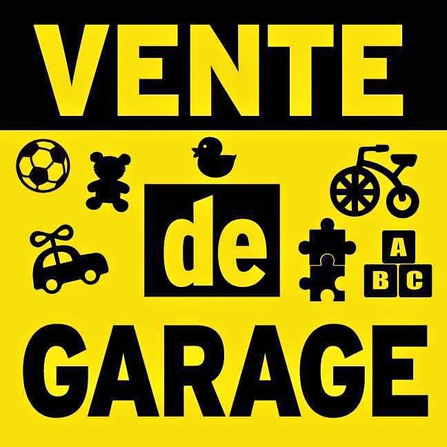 MEGA!!! Multi family yard sale/Vente garage.