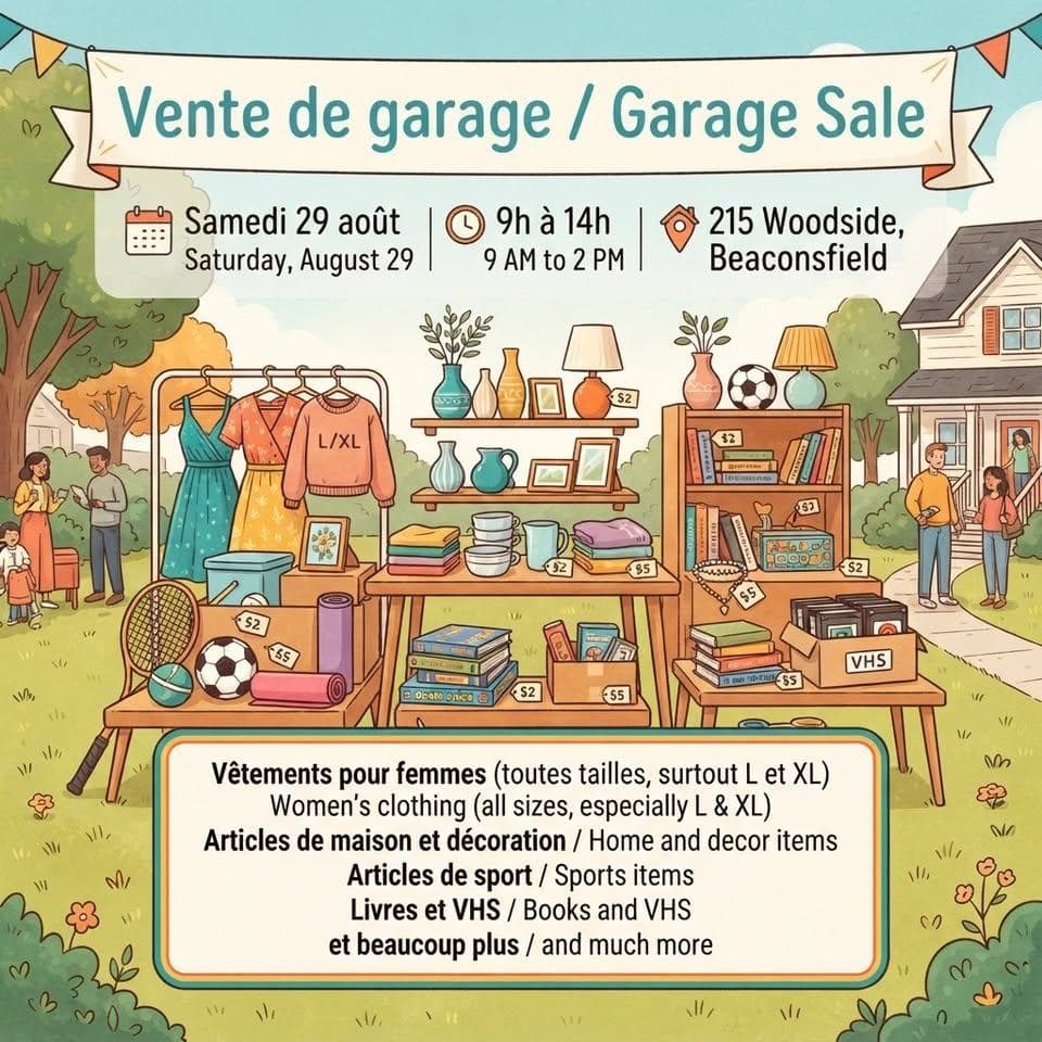Vente de garage