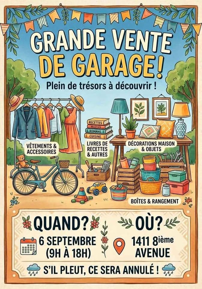 Vente de garage