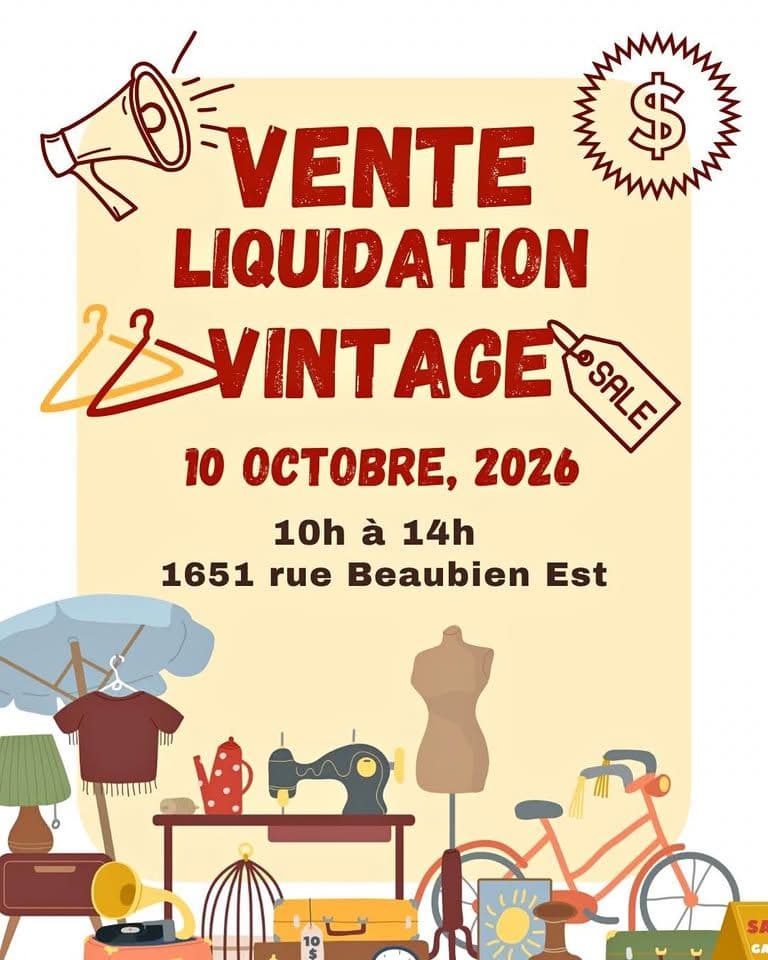 Vente de garage