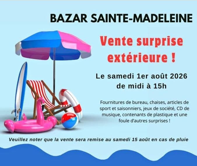 BAZAR SAINTE MADELEINE