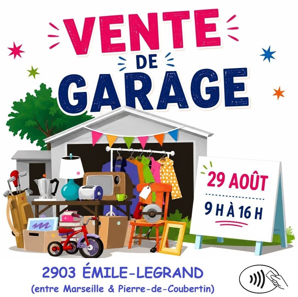Vente de garage