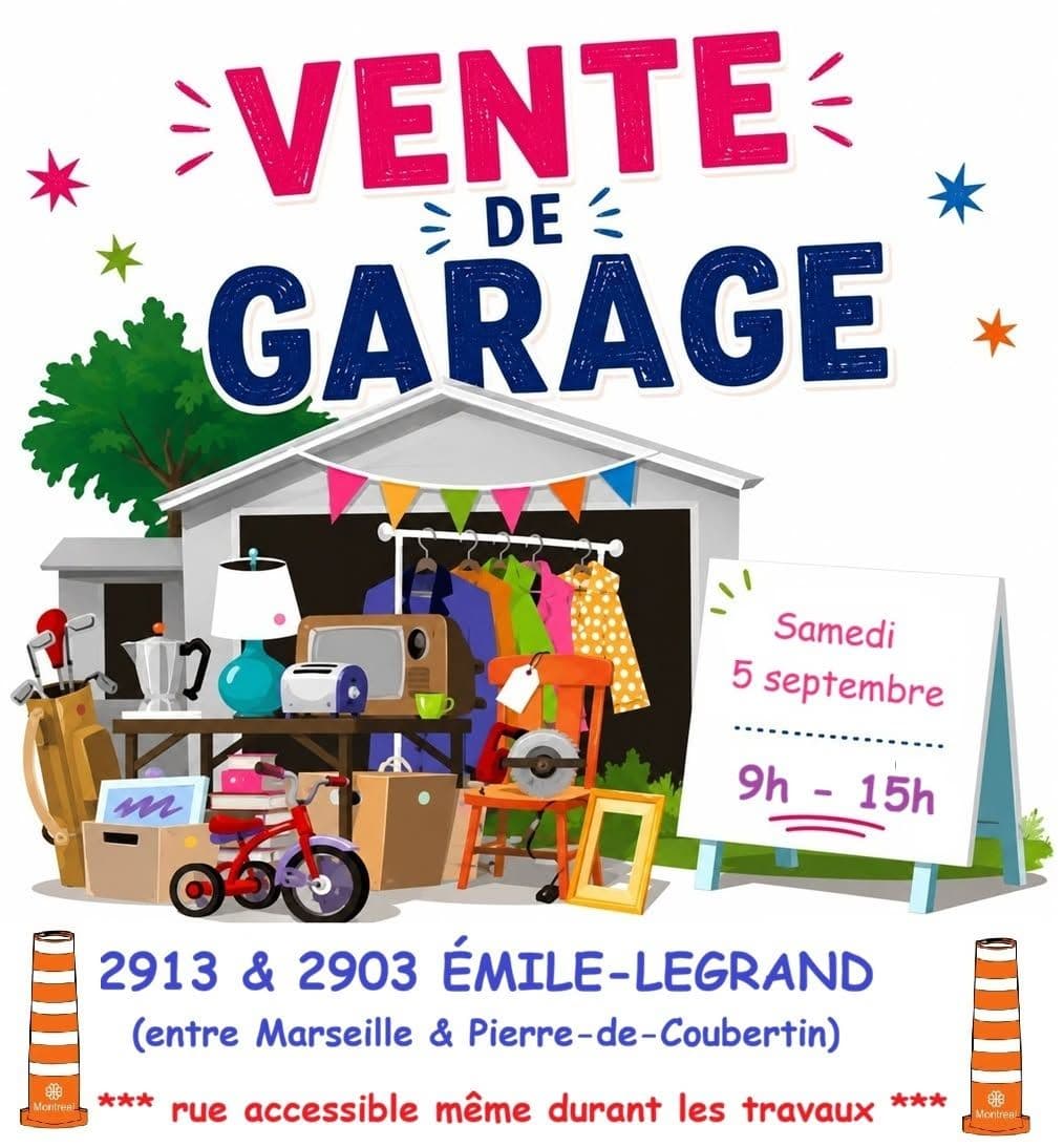 Vente de garage