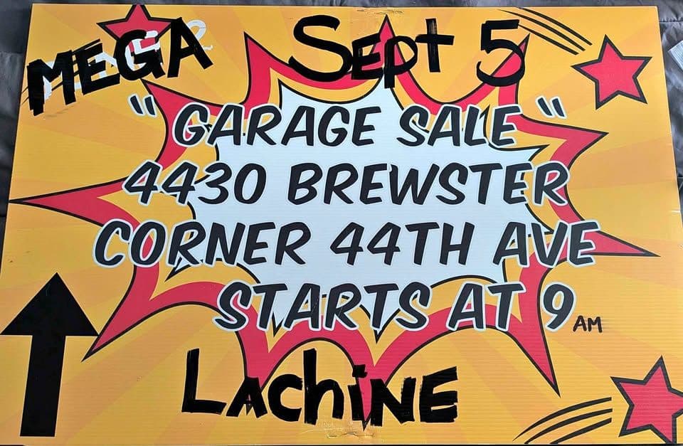 Garage sale