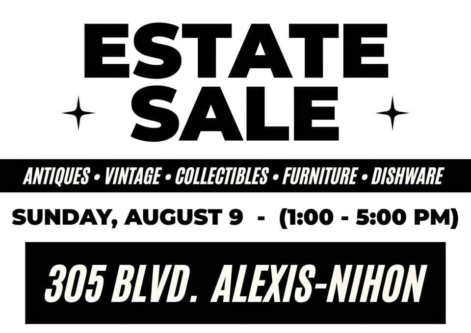 Estate sale / moving sale