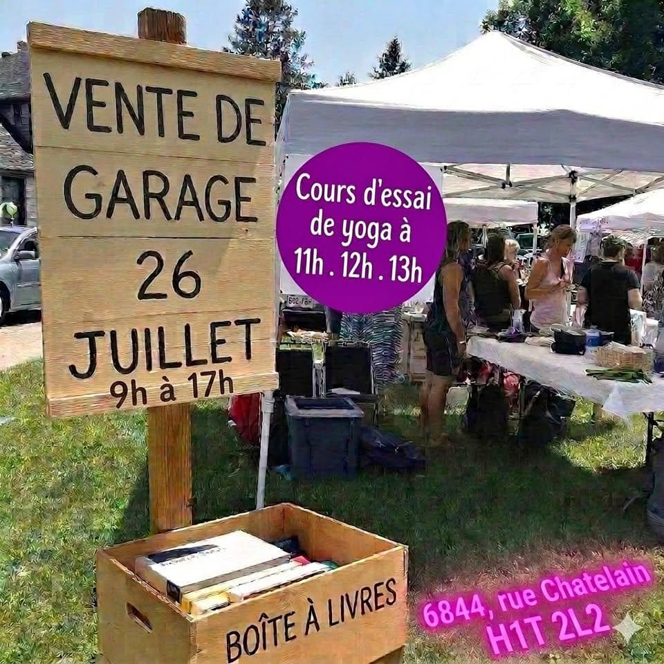Vente de garage