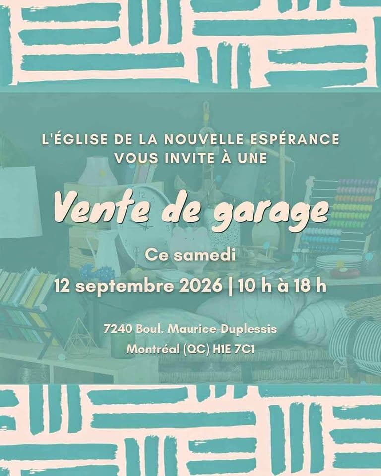 Vente de garage
